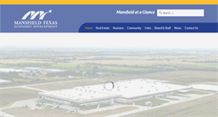 Desktop Screenshot of mansfield-texas.com